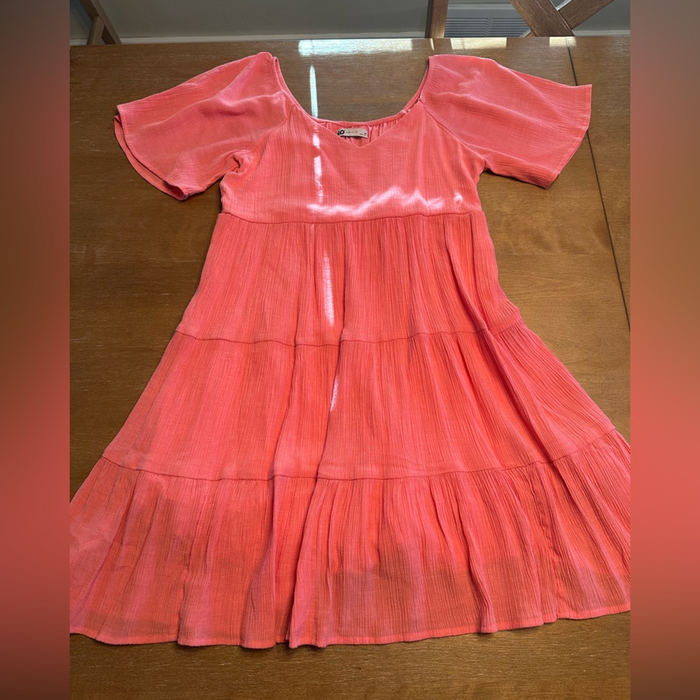 SO Coral Midi Dress